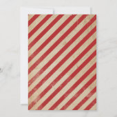 Klassieke themauitnodiging voor autoverjaardag kaart (Achterkant)