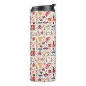 Klassieke thermische tumblers in Londen Thermosbeker (Gedraaid links)