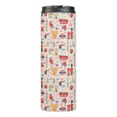 Klassieke thermische tumblers in Londen Thermosbeker (Achterkant)