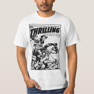 Klassieke Thrilling Comics T-Shirt uit 1950