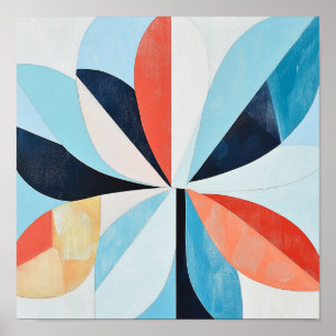 Klassieke Thuis Make-over Mid Century Moderne Muur Poster