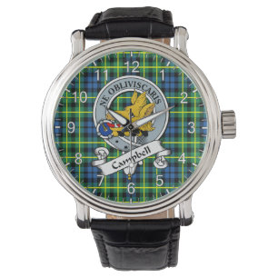 Klassieke tijdloze cancampbell van Breadalbane Anc Horloge