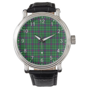 Klassieke tijdloze Clan Duncan Tartan Pset Gift Wa Horloge