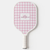 Klassieke tijdloze elegante feminin aangepaste naa pickleball paddle (Achterkant)