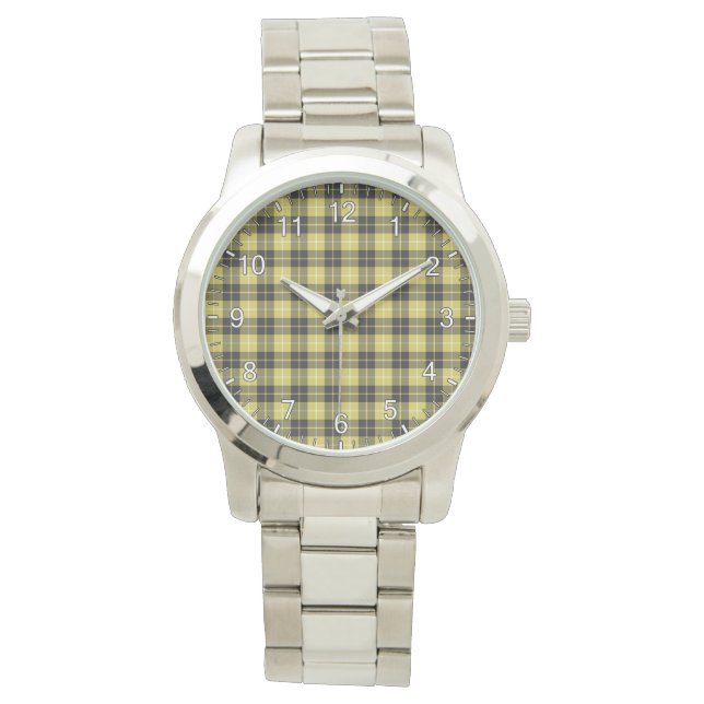 Klassieke tijdloze kreeft barclay Dress Modern Tar Horloge (Voorkant)