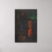 Klassieke Tiki Exotica uit het midden van de eeuw Canvas Afdruk (Voorkant)