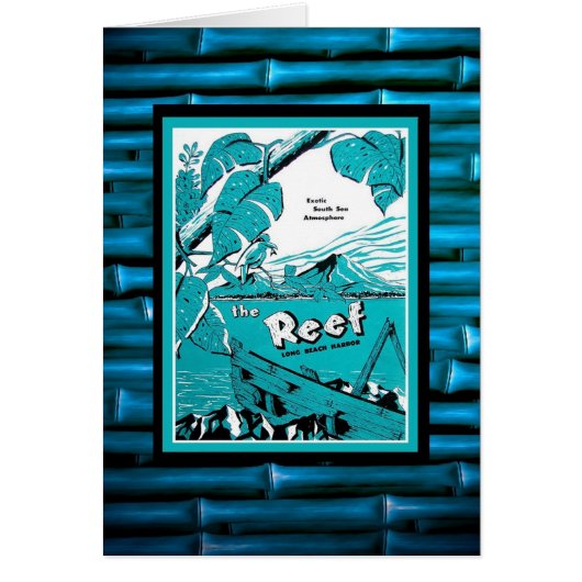 Klassieke  Tiki menu! (Voorkant)