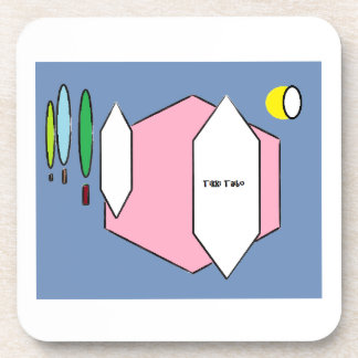 Klassieke Tikki Taibo. Op een onderzetter. Bier Onderzetter