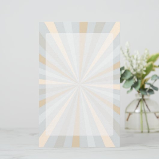 Klassieke tinten Harmony’ Bold Spinning Wiel Briefpapier (Staand voorkant)