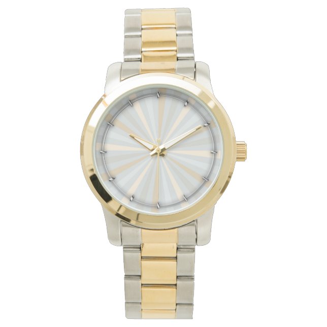 Klassieke tinten Harmony’ Bold Spinning Wiel Horloge (Voorkant)