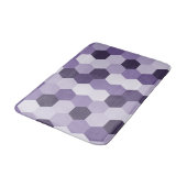 Klassieke tinten van Lavendar Hexagonal Geometric Badmat (Gekanteld)