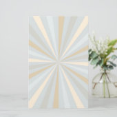 Klassieke tonnen harmonisch draaiend wiel briefpapier (Staand voorkant)