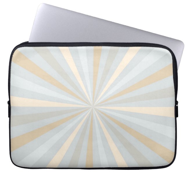 Klassieke tonnen harmonisch draaiend wiel laptop sleeve (Voorkant)
