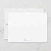 Klassieke Torah Dank u voor uw opmerking Notitiekaartje (Achterkant)