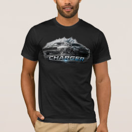 Klassieke tot moderne Charger Spierwagen Evolutie T-shirt