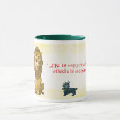 Klassieke Tovenaar van de mok van Oz Courage (Midden)