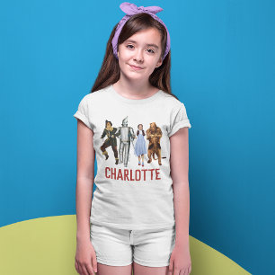 Klassieke Tovenaar van Karakters Oz T-shirt
