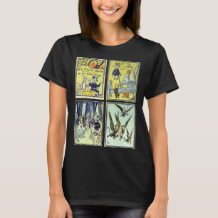 Klassieke Tovenaar van Oz, 4 Sprookjesscènes T-shirt
