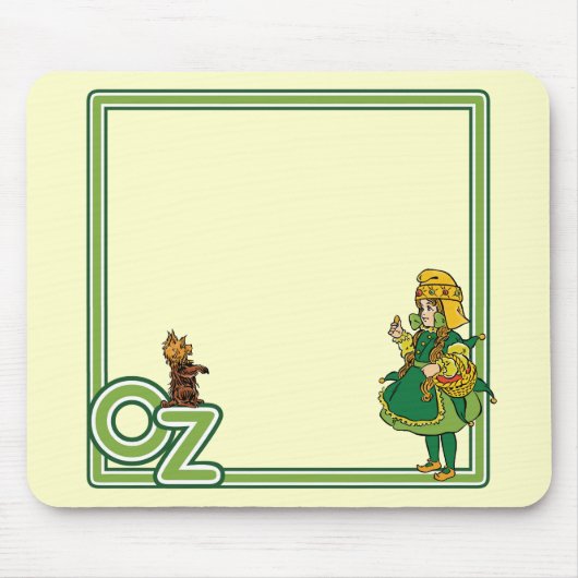 Klassieke tovenaar van Oz; Dorothy en Toto Muismat (Voorkant)