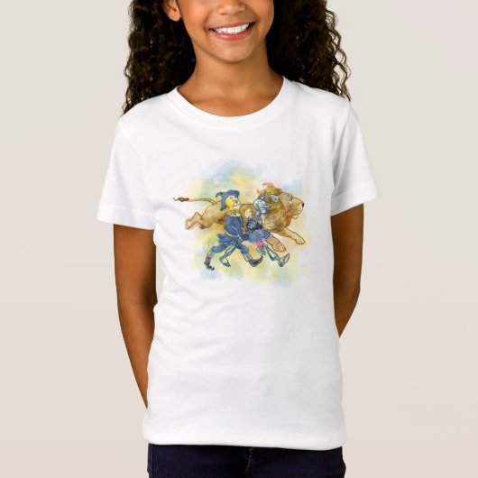 Klassieke tovenaar van Oz - Dorothy & Friends t-sh T-shirt (Voorkant)
