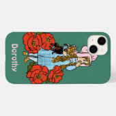 Klassieke tovenaar van Oz, Dorothy, rode klaprozen Case-Mate iPhone Case (Achterkant (horizontaal))
