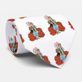 Klassieke Tovenaar van Oz, Dorothy, Rode Klaprozen Stropdas (Opgerold)