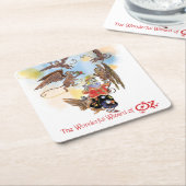 Klassieke Tovenaar van Oz Geen Ringen op mijn lijs Kartonnen Onderzetters (Schuin)