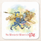 Klassieke Tovenaar van Oz Geen Ringen op mijn lijs Kartonnen Onderzetters (Voorkant)