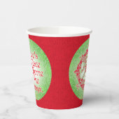 Klassieke Tovenaar van Oz Holiday Papieren Bekers (Links)