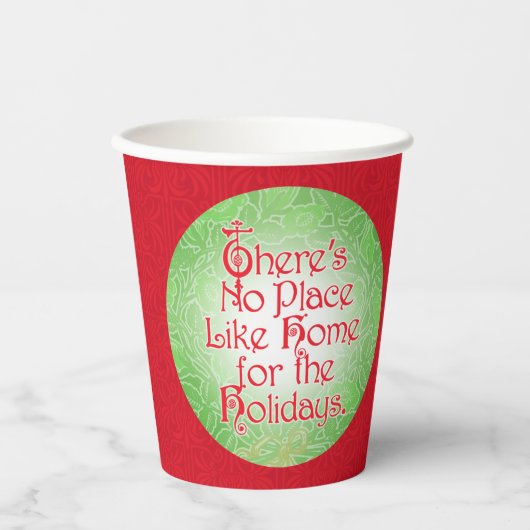 Klassieke Tovenaar van Oz Holiday Papieren Bekers (Voorkant)