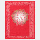 Klassieke tovenaar van Oz-kerstmandje Fleece Deken (Voorkant)