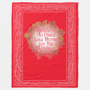 Klassieke tovenaar van Oz-kerstmandje Fleece Deken