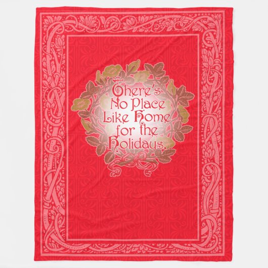 Klassieke tovenaar van Oz-kerstmandje Fleece Deken (Voorkant)