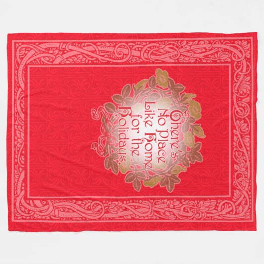 Klassieke tovenaar van Oz-kerstmandje Fleece Deken (Voorkant (Horizontaal))