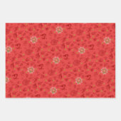 Klassieke tovenaar van Oz Kerstmis - 3 kleurencomb Inpakpapier Vel (Voorkant 2)