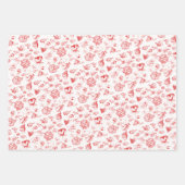 Klassieke tovenaar van Oz Kerstmis - 3 kleurencomb Inpakpapier Vel (Voorkant)