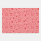 Klassieke tovenaar van Oz Kerstmis - 3 kleurencomb Inpakpapier Vel (Voorkant 2)