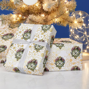 Klassieke tovenaar van Oz Kerstmis Cadeaupapier