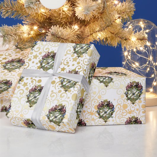 Klassieke tovenaar van Oz Kerstmis Cadeaupapier (Feestdagen)