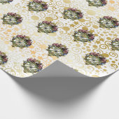 Klassieke tovenaar van Oz Kerstmis Cadeaupapier (Hoek)