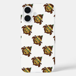 Klassieke tovenaar van Oz, Leeuw draagt een groene iPhone 16 Hoesje