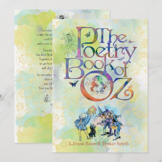 Klassieke Tovenaar van Oz Nota Kaarten 1 van 21 -  Notitiekaartje (Voorkant / Achterkant)