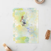 Klassieke Tovenaar van Oz Nota Kaarten 1 van 21 -  Notitiekaartje (Voorkant / Achterkant in situ)