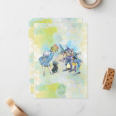 Klassieke Tovenaar van Oz Nota Kaarten 1 van 21 - Notitiekaartje (Voorkant / Achterkant in situ)