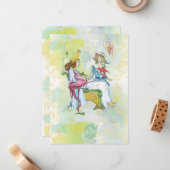 Klassieke Tovenaar van Oz Nota Kaarten 1 van 21 -  Notitiekaartje (Voorkant / Achterkant in situ)