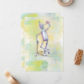 Klassieke Tovenaar van Oz Nota Kaarten 1 van 21 - Notitiekaartje (Voorkant / Achterkant in situ)