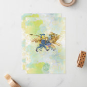 Klassieke Tovenaar van Oz Nota Kaarten 1 van 21 -  Notitiekaartje (Voorkant / Achterkant in situ)