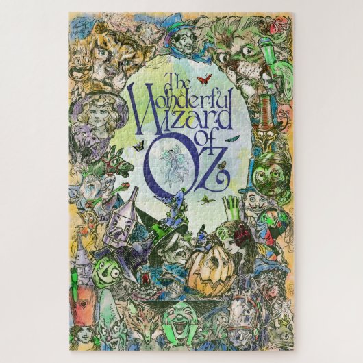 Klassieke Tovenaar van Oz Puzzle - 1000 stukken Legpuzzel (Verticaal)