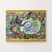 Klassieke tovenaar van Oz Puzzle - multidimensiona Legpuzzel (Horizontaal)