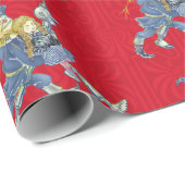 Klassieke Tovenaar van Oz rood omslagpapier Cadeaupapier (Rol Hoek)